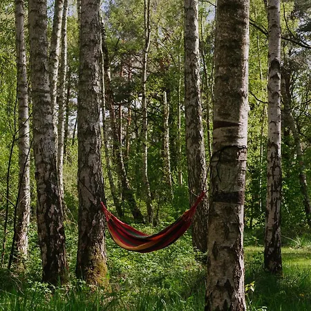 Campingplads Szumi Las, Szumi Morze - Przyczepa Na Pieknej Prywatnej Dzialce *